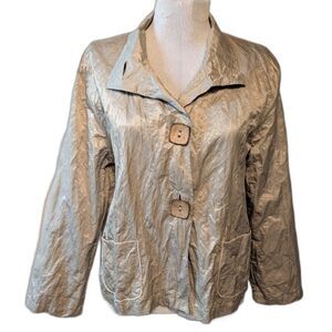 Focus Crinkle Jacket/Blouse, size M